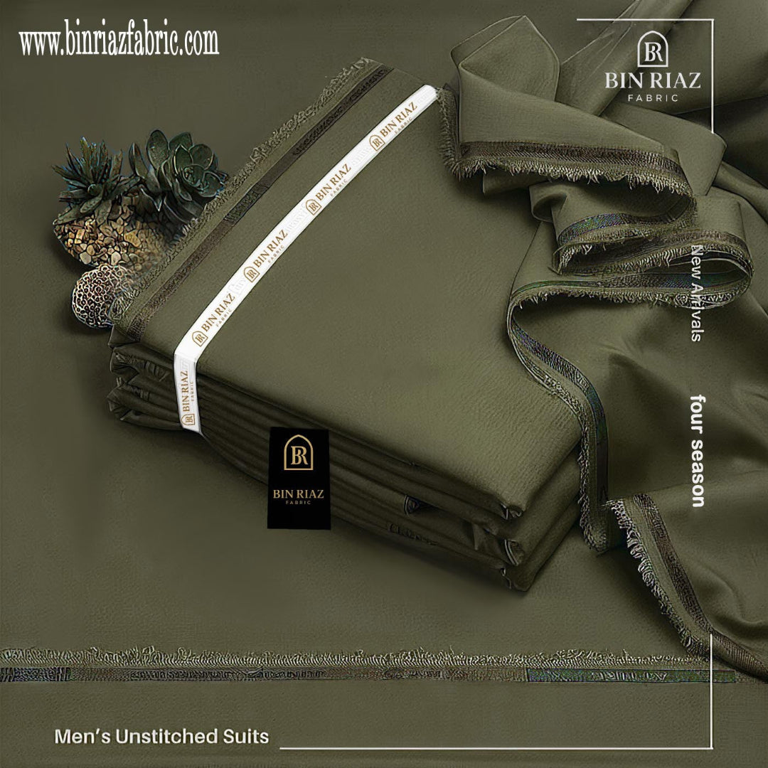 Unstitched Wash and Wear Suit for Men