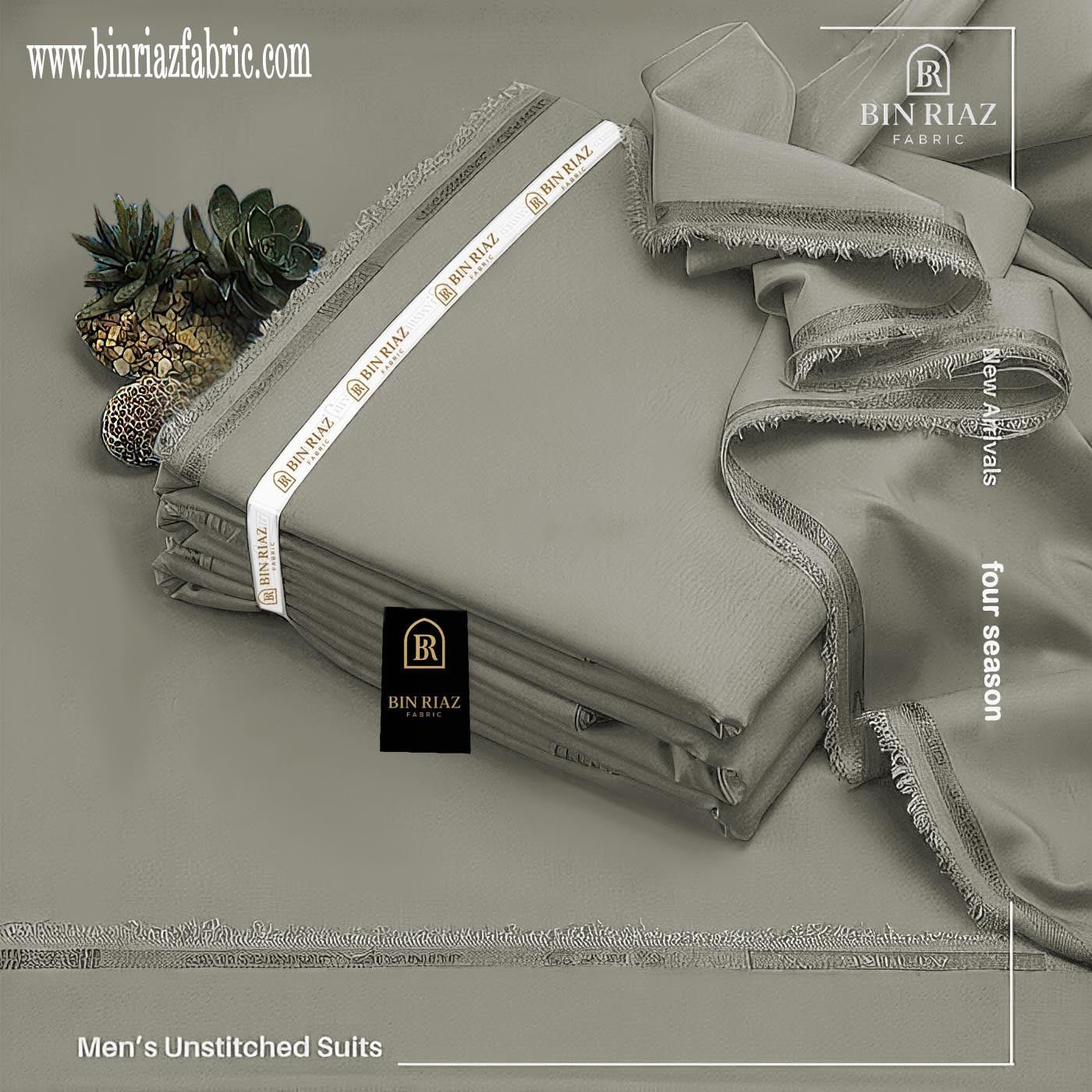 Unstitched Wash and Wear Suit for Men